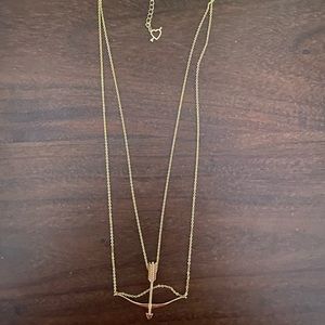 Taylor Swift gold The Archer necklace